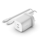 2-poorts USB-C&reg; GaN-wandlader met PPS (65 W) + USB-C/USB-C-kabel, , hi-res